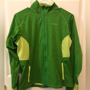 Patagonia Wind Shield Jacket Womens Size S Green 24987